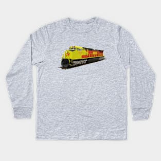 SPSF Railway C44-9W Locomotive Kids Long Sleeve T-Shirt